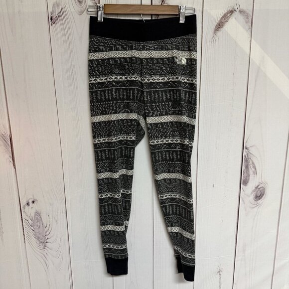 The North Face Women’s Logo Print Joggers Fair Isle M EUC - Picture 1 of 12